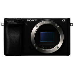 Sony A6300 Compact System Camera 4K Ultra HD, 24.2MP, 4D Focus, Wi-Fi, NFC, OLED EVF, 3 Tilting Screen, Black, Body Only